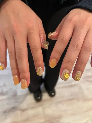 ネイル une／YUKINA 🫧大人nuanceのネイルデザイン