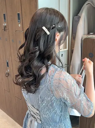 ロング ヘアアレンジ VIEW Tokyo所属・🎀ミディアムボブ/ 縮毛矯正/ひかりのヘアスタイル