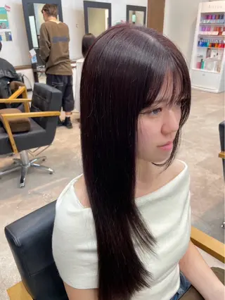 ロング カラー 艶髪カラー/view ひなのヘアスタイル