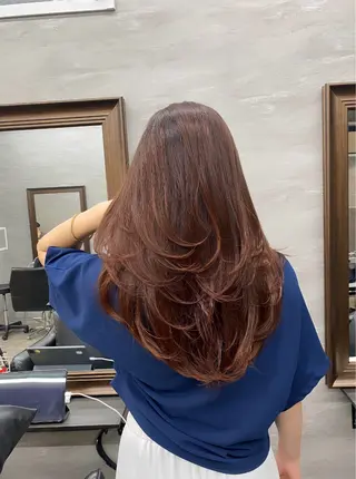 ロング カラー 🔷似合わせのプロ KUMA🔷のヘアスタイル