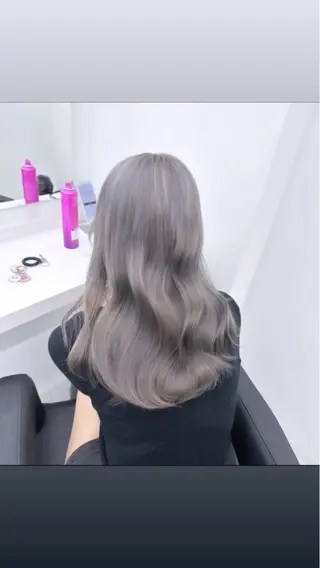 ロング カラー パーマ ヘアアレンジ メンズ キッズ ♥️韓国ヘア レイヤー♥️ゆりのヘアスタイル