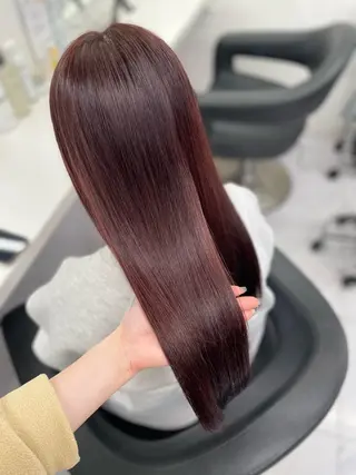 ロング カラー 🎀暖色/ラベンダー /paru🤍のヘアスタイル