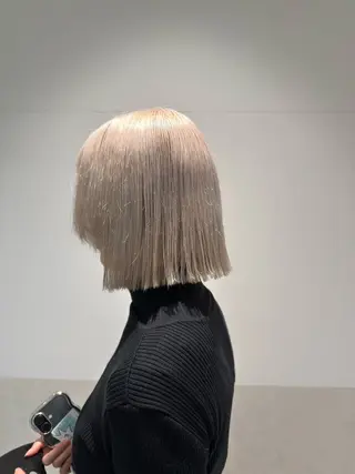 ミディアム カラー 🍇おぐら めぐみ🍇のヘアスタイル