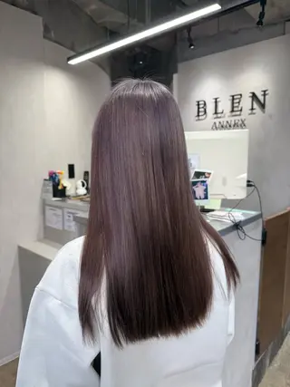 カラー ルシ🎨/ハイトーン デザイン/髪質改善のヘアスタイル