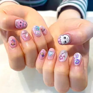 ネイル 新井 ひなののネイルデザイン