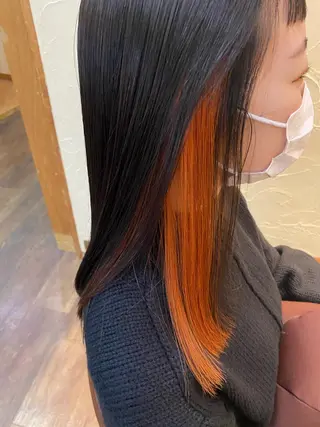 ロング カラー パーマ ヘアアレンジ メンズ キッズ ネイル マツエク・マツパ emu所属・🌈髪質改善・美髪矯 正・平野瀬乃🌈のヘアスタイル