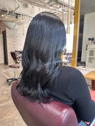 ロング カラー 艶髪/レイヤー 💖心斎橋/Sakiのヘアスタイル