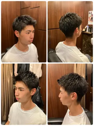 ショート BroTokyo Barbershop 銀座店所属・大河 たいがのヘアスタイル