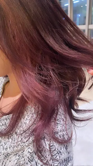 カラー あさかわ みほのヘアスタイル