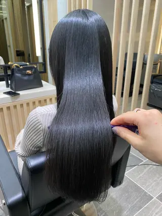 ロング カラー パーマ ラテ渋谷所属・【副店長/縮毛矯正】 小野沢駿弥のヘアスタイル