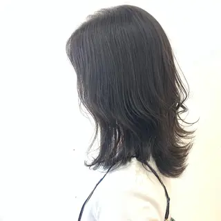 ミディアム エクステ/ケア カラー/KOICHIのヘアスタイル
