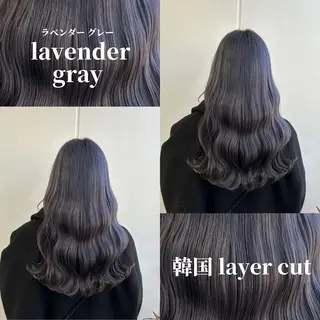 ロング カラー ヘアアレンジ 《暖色/韓国hair 》🇰🇷桑原ユキネのヘアスタイル