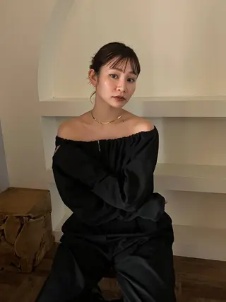 ショート カラー オリーブ/縮毛♡ Natsuno🩰のヘアスタイル