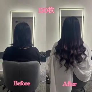 ロング シールエクステ ♡SAORI♡のヘアスタイル