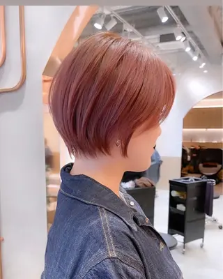 ショート ハッシュカット/韓国 レイヤー/カハナのヘアスタイル