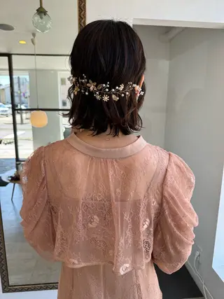 ヘアアレンジ ミツキ/ 透明感カラー/セットのヘアスタイル