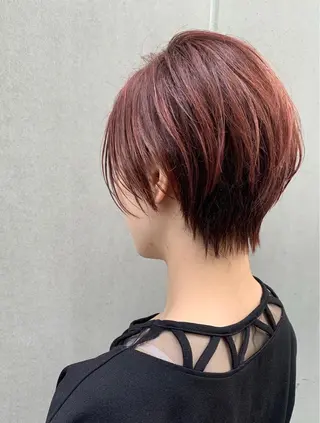 ショート 石原 姫菜のヘアスタイル