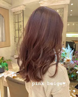 ロング カラー Kanami/韓国風 /艶カラーのヘアスタイル