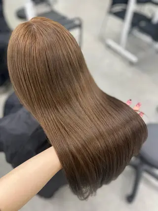 カラー ベージュ・ラベンダー カラー🎀りりのヘアスタイル