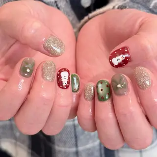 ネイル 🎀 Hiyubi._.nail 🫧所属・🎀フェイ フェイ🫧💗のネイルデザイン