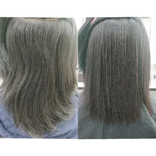 セミロング 😺Takako😺 髪質改善&縮毛矯正のヘアスタイル