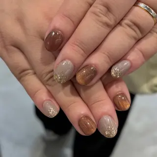 ネイル YURIN 𓈒ㅤׂ 𝜗𝜚のネイルデザイン