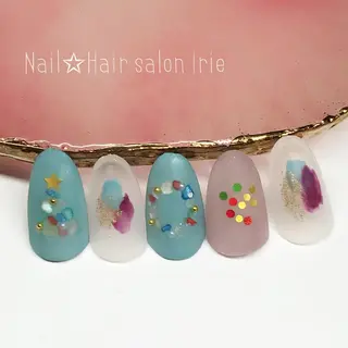 ネイル Hair salon Irie所属・與儀 知佳のネイルデザイン