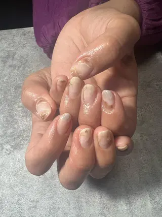 ショート Lis10 表参道 マグネット🤍MAIのネイルデザイン