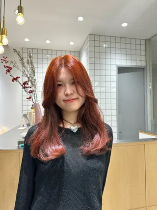 ロング 🍇透明感カラー/ カットひかる🍒のヘアスタイル