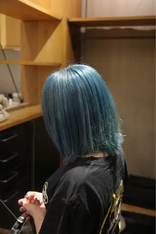 ミディアム カラー NERO HAIR SALON所属・皆川 舜のヘアスタイル