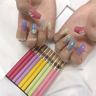 ネイル n'eige nail所属・大谷 綾香のネイルデザイン