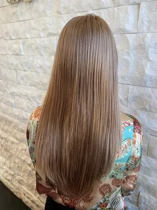 セミロング カラー 💗ルシードスタイル REVE💗のヘアスタイル