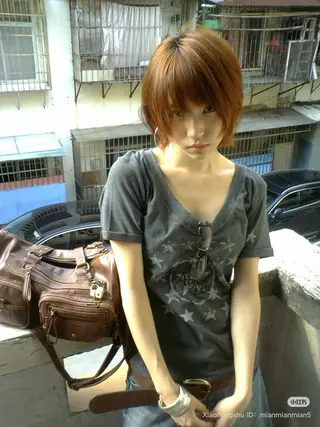 ショート ⭐︎ハイトーン /レイヤー✩momoのヘアスタイル