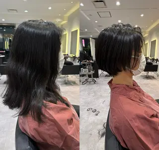 ショート ショートボブ/ 無料カット/荒砂のヘアスタイル