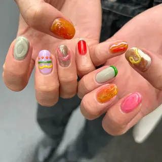 ネイル Rio 𓍼のネイルデザイン