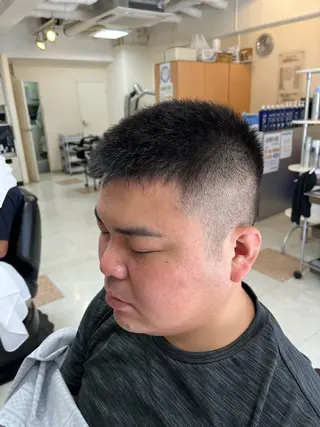 ショート メンズ COIFFURE DOUX(コアフィールドゥ)所属・✂︎men's hair✂︎立石亮のヘアスタイル