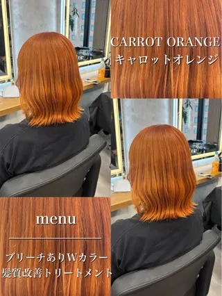 ロング カラー パーマ ヘアアレンジ 透明感ブリーチカラー 🌈TOMOHIROのヘアスタイル