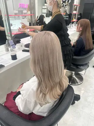 ロング 韓国ガーリー🤍ハイ トーン🤍Ayanaのヘアスタイル