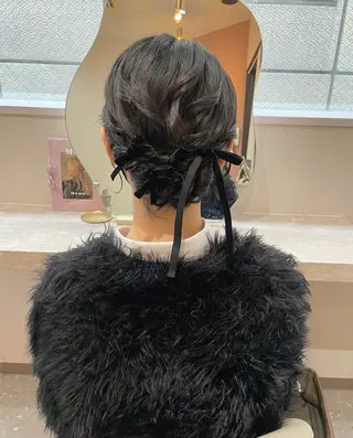 ミディアム ヘアアレンジ Mila chihiroのヘアスタイル