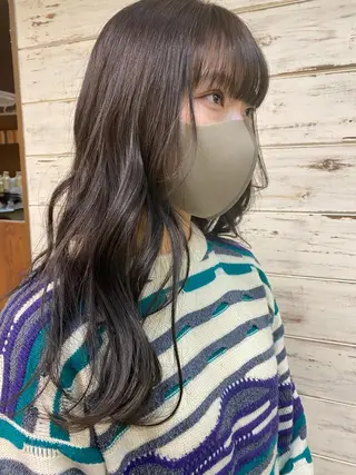 ロング カラー イチカワ ミオ/ minim hairのヘアスタイル