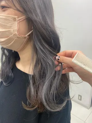 ロング 韓国レイヤー/ヘア カラー🎀ayamiのヘアスタイル