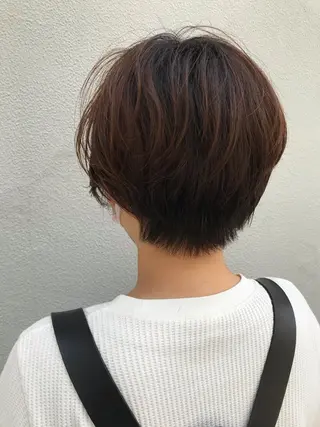 ショート さの あやねのヘアスタイル