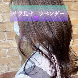 セミロング カラー Re.ly所属・🦄Re.ly代表 灰野壮🦄のヘアスタイル