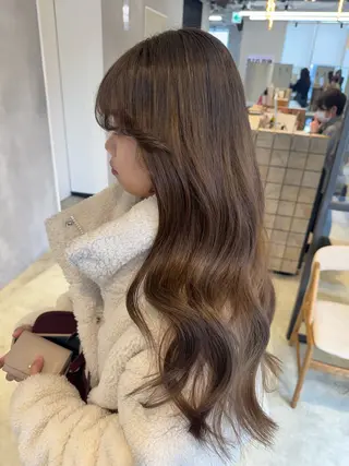 カラー 透明感カラー✨艶髪 制作🌱山根あゆみのヘアスタイル