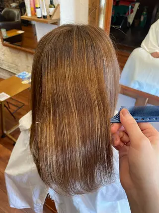 白髪ケア  BAUM まやのヘアスタイル