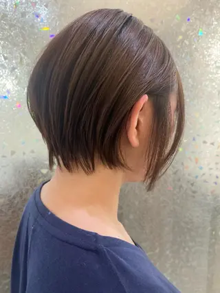 ショート カラー 明るい白髪染め専門店兵庫駅前店所属・山口 一馬のヘアスタイル