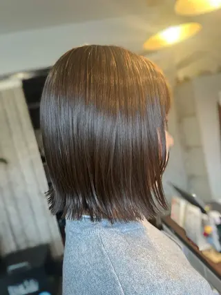 ミディアム ヘアアレンジ ✨艶カラー/韓国ヘア ✨momoriのヘアスタイル