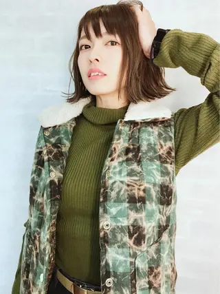 ミディアム chic.🍋 Kirariのヘアスタイル