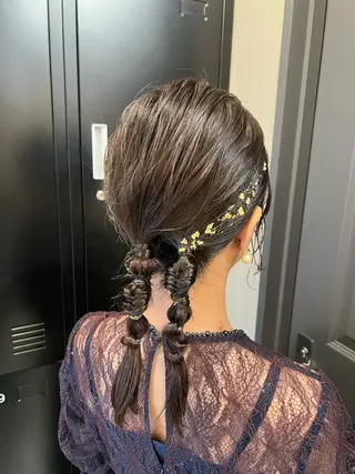 ヘアアレンジ louwe 武藤幸世のヘアスタイル