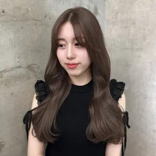 ロング alo所属・ほの/ブリーチモデル 🎀/艶カラー‎のヘアスタイル